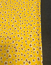 (NEW) XL Floral Ditsy Yellow & Charcoal