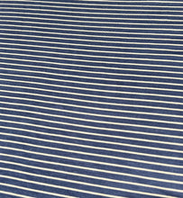 Blue/White Stripe & Charcoal Grey