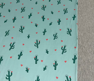 NEW Mint Cactus & Heather Grey