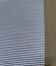 XL Blue/White Stripe & Charcoal Grey