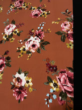 XL Floral Salmon & Black