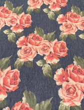 Denim and Roses & Heather Grey
