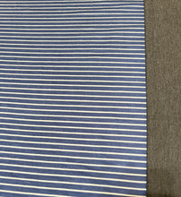 Blue/White Stripe & Charcoal Grey