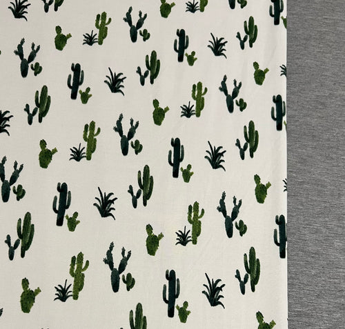 White Cactus & Heather Grey