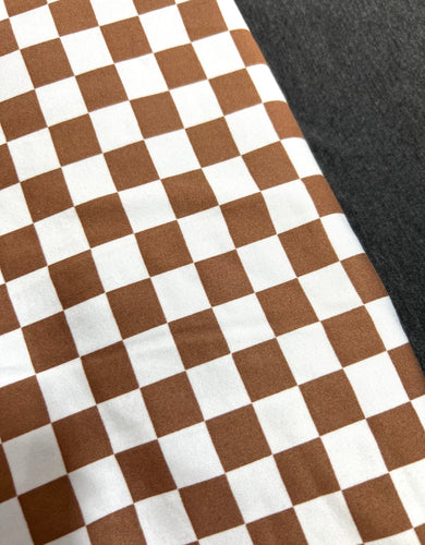 NEW XL Coco Checkers & Mustard