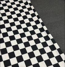 NEW XL Black/White checker & Black