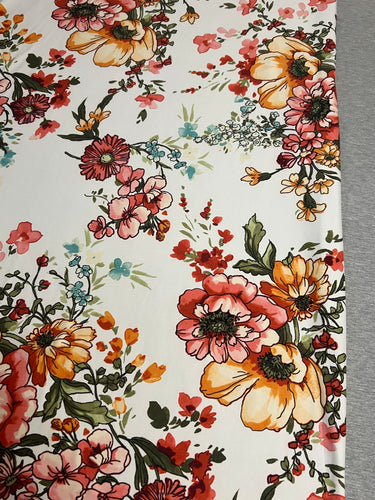 XL Fun Floral & Heather Grey