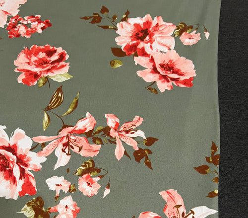 Floral Sage & Charcoal