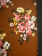 XL Copper Floral & Charcoal