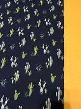 XL Navy Cactus & Mustard