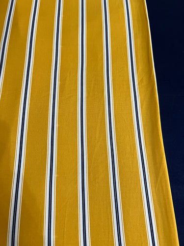 NEW Yellow Stripe & Navy