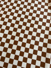XL Brown Checkered & Heather Grey