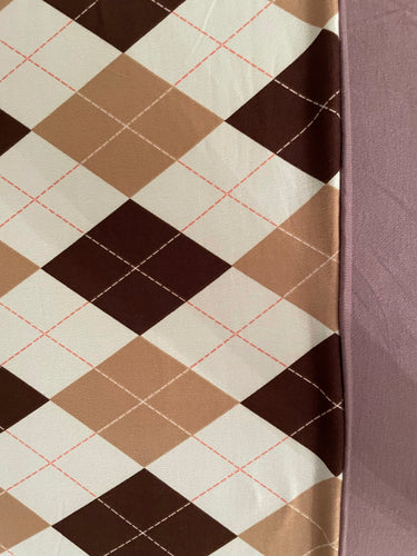 XL Tan Argyle & Tan