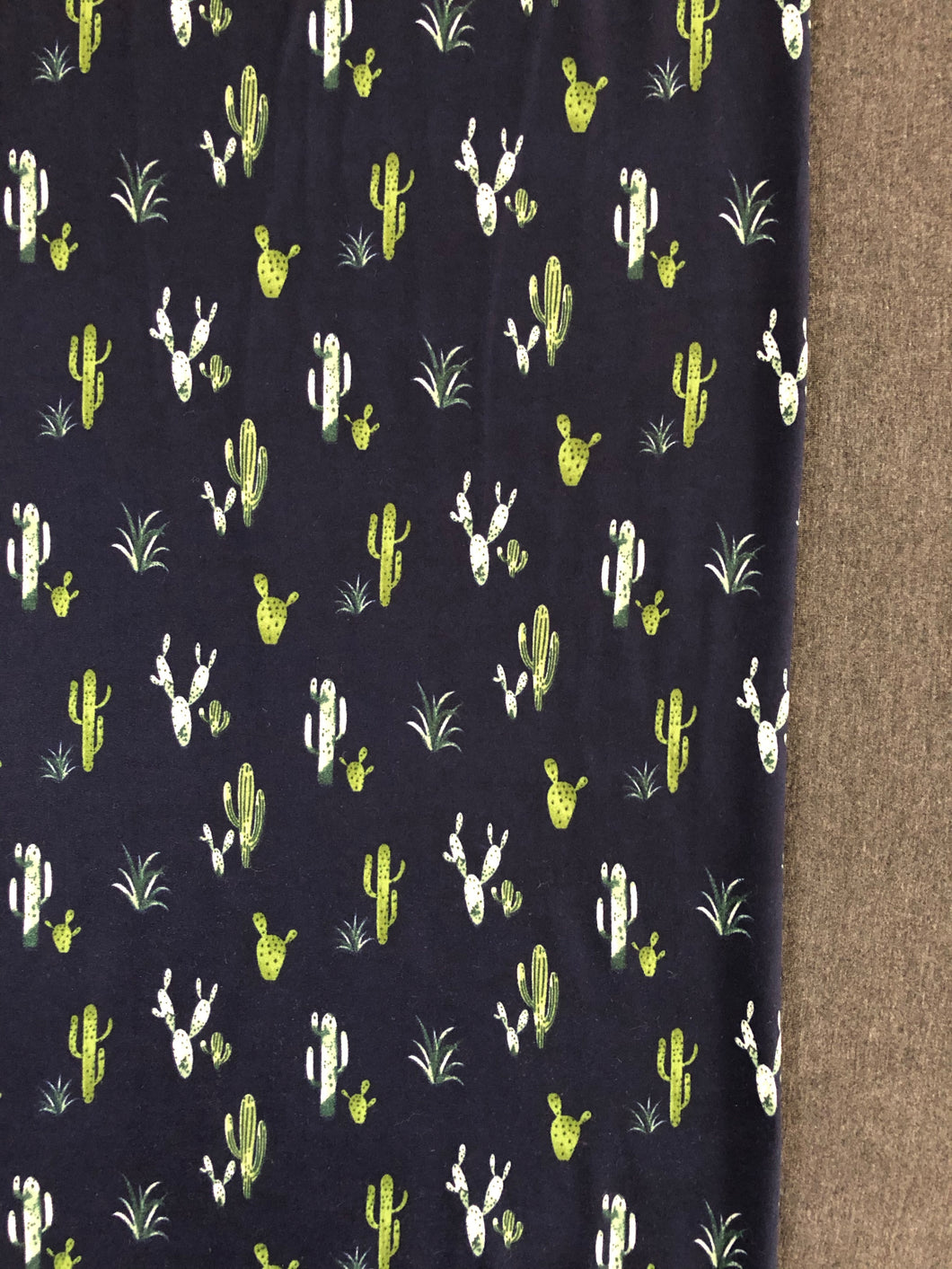 Navy Cactus with Charcoal Grey