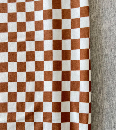 Baby Coco Checkered & Heather Grey