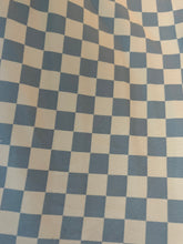 XL Blue Checkered & Dusty Blue