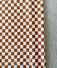 Baby Coco Checkered & Heather Grey