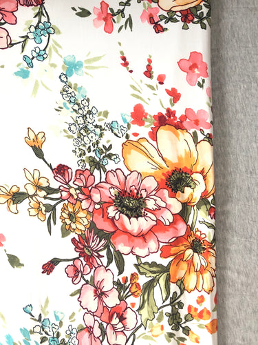 Fun Floral/Heather Grey