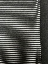 XL Grey and White Stripe & Grey
