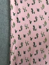 Pink Cactus with Heather Grey