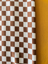 New Cocoa Checkered & Mustard