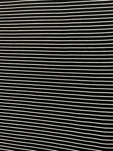 New Black/White Stripe & Heather Grey